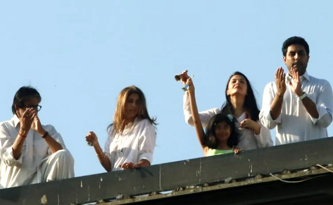 The Bachchans, Deepika Padukone-Ranveer Singh, Anil Kapoor, Akshay Kumar And Others Clap On <i>Janata</i> Curfew To Thank COVID-19 Fighters