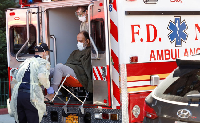 Coronavirus Outbreak Stretching New York's Ambulance Service To Breaking Point