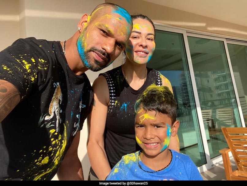 Shikhar Dhawan, Harbhajan Singh Lead Wishes As Cricketers Celebrate Holi