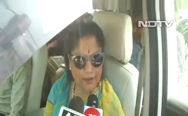 "It Is A <i>Ghar Waapsi</i>": BJP's Yashodhara Raje On Jyotiraditya Scindia's Move