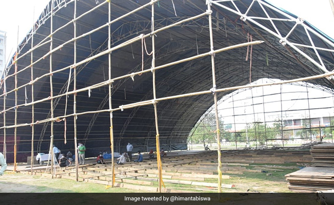 700-Bed Quarantine Center In Assam In A Week. Himanta Sarma Shares Pics