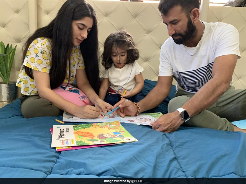 Coronavirus: Cheteshwar Pujara Spends "Quality Time" At Home With Family Amid COVID-19 Pandemic