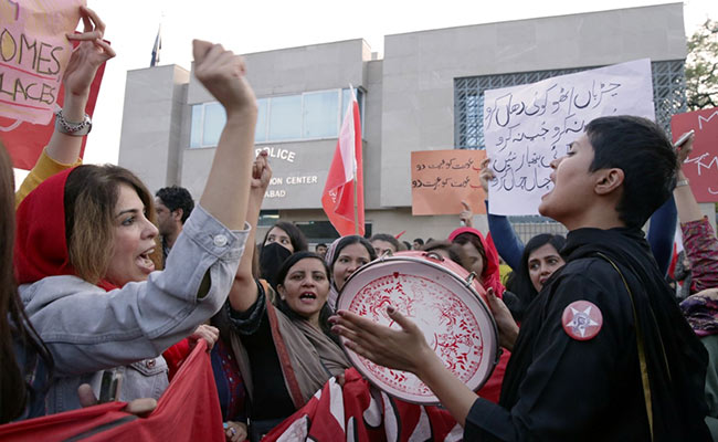 "They Can't Scare Us":  Pak Women's March Attacked; Shoes, Stones Thrown