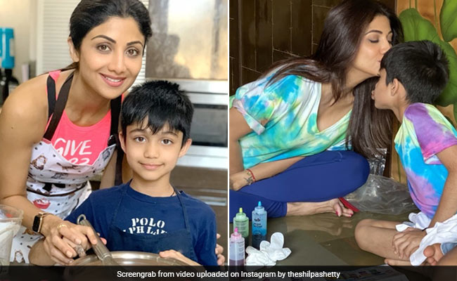 Shilpa Shetty Sets Mom Goals To Keep Kids Occupied At Home During The Quarantine