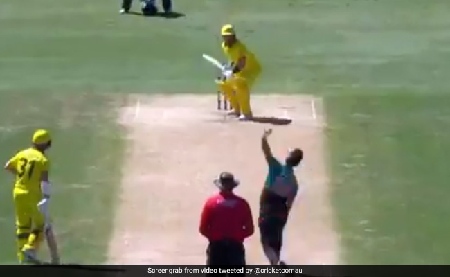 AUS vs NZ: धुआंधार गेंद पर 'आउट' होने के बाद भी खड़े रहे एरॉन फिंच, बोल्ट करते रह गए अपील... देखें Video