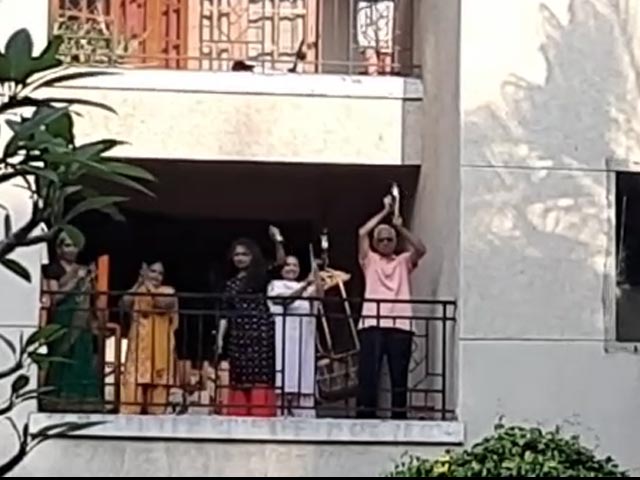 Residents Clap From Balconies As They Prep For 'Janata Curfew'
