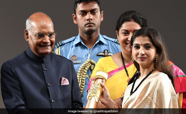 Female Achievers Receive <i>Nari Shakti</i> Award On International Women's Day