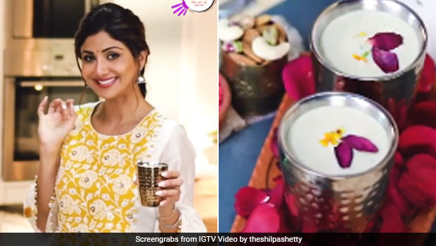 Shilpa Shetty's Holi Special Almond Milk Thandai Is All Things Healthy And Flavourful