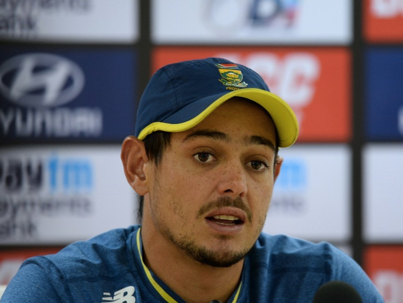 Quinton De Kock Wants To Safeguard Future Cricket Tours To South Africa