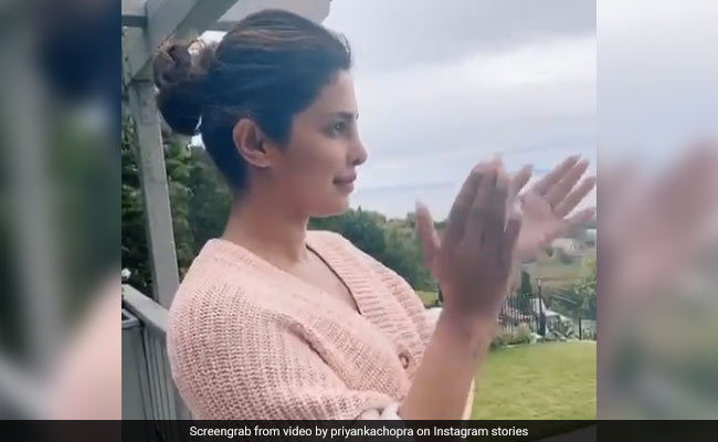 "There In Spirit": Priyanka Chopra Clapped Too, All The Way From USA