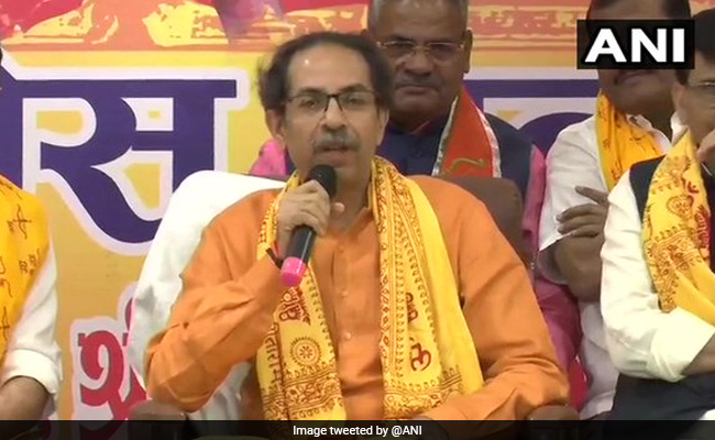 अयोध्या पहुंचे महाराष्ट्र के सीएम और शिवसेना प्रमुख उद्धव ठाकरे बोले- बीजेपी से अलग हुए हैं न कि हिंदुत्व से