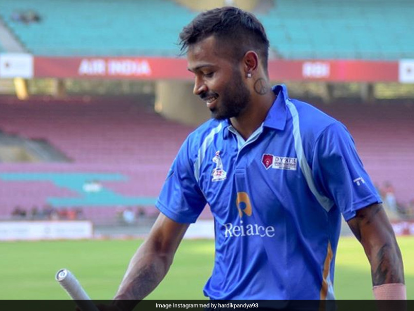 "Good To Be Where I Belong": Hardik Pandya Marks Return To Competitive Cricket