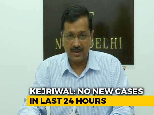 Video: Delhi Reported No COVID-19 Cases In Last 40 Hours: Arvind Kejriwal