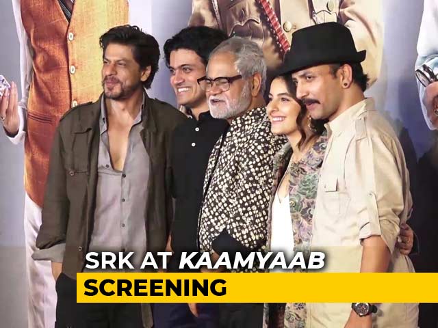 Shah Rukh Khan & Other Celebrities At The Screening Of <i>Kaamyaab</i>