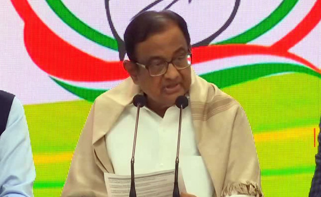 Rajnath Singh's "No One Can Touch India" Remarks Rhetoric: P Chidambaram