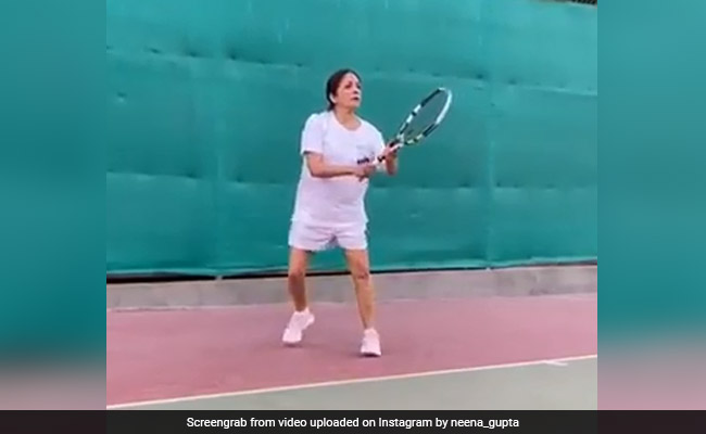 Neena Gupta, Who Played Tennis After Years, Writes: "<i>Kal Sab Ouch Hoga</i>"