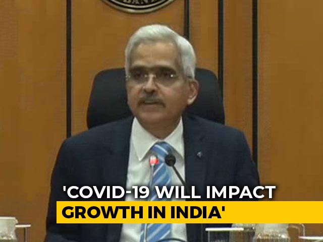 Coronavirus Pandemic Could Lead To Economic Slowdown In India, Says RBI