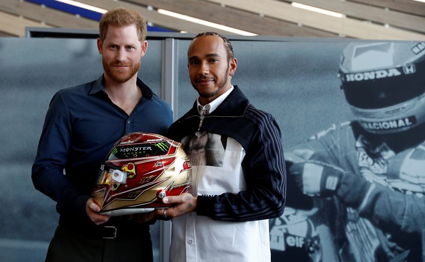 Prince Harry And F1 Champion Lewis Hamilton Inaugurate Silverstone Museum