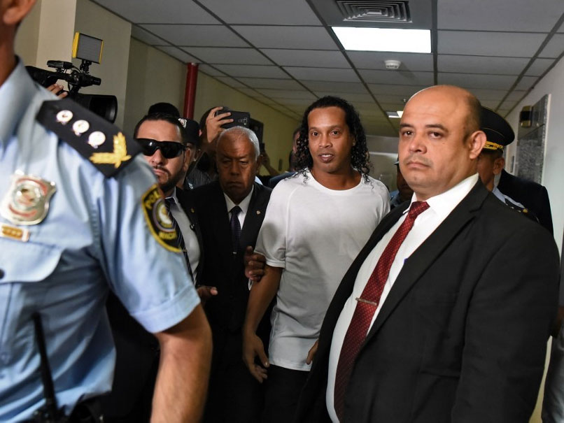 Football Great Ronaldinho, Brother Arrested In Paraguay