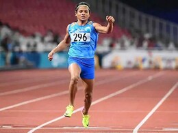 Federation Cup Athletics: Dhanalakshmi Beats Dutee Chand To Win 100m Gold, Hima Das Disqualified After False Start Federation Cup Athletics: Dhanalakshmi Beats Dutee Chand To Win 100m Gold, Hima Das Disqualified After False Start