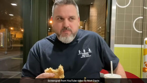 Shocking Video Of YouTuber Eating 14-Month-Old McDonald's Burger Goes Viral