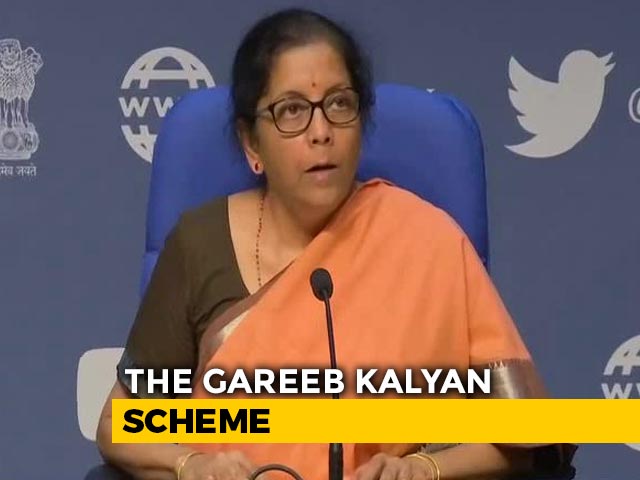 Coronavirus Lockdown: Govt Announces Rs 1.7 Lakh Crore Package For Poor