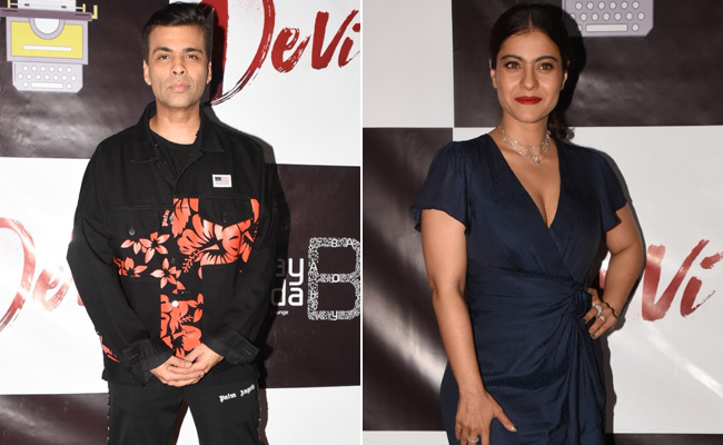 Inside Kajol's <I>Devi</I> Success Party With Karan Johar And Others