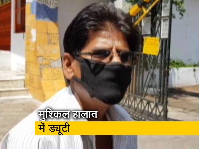 मध्य प्रदेश : कोरोना के बावजूद ड्यूटी पर पूरी तरह मुस्तैद