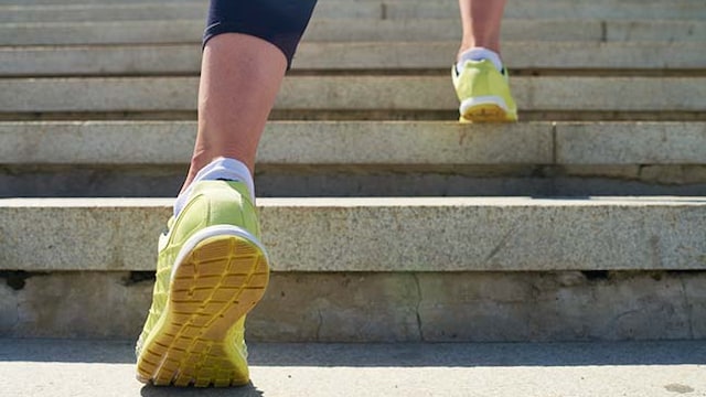 Heart: Taking stairs is a quick and accessible way to increase your daily workout