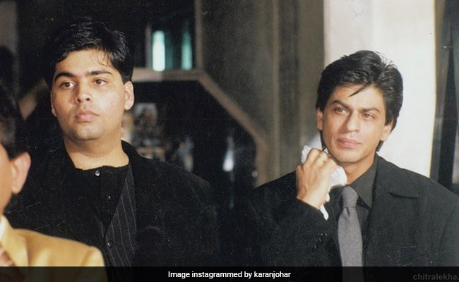 Karan Johar Reveals What's Making Shah Rukh Khan "Sweat" In This Pic. BRB, Busy Laughing