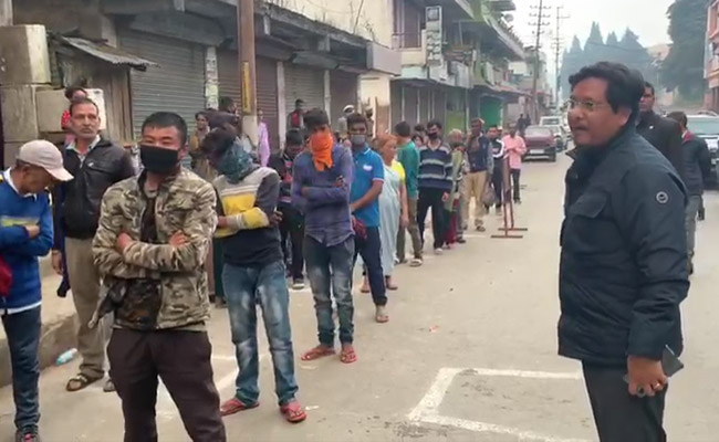 Watch: On Meghalaya Streets, Chief Minister Urges People To Practice Social Distancing