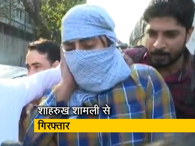 दिल्ली हिंसा के दौरान फायरिंग करने का आरोपी शाहरुख शामली से गिरफ्तार