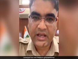 बाहर घूमते दिखे लोग तो गुस्सा गए SP साहब, बोले- '4-5 दिन सब्जी नहीं खाओगे तो मरोगे नहीं...' देखें Video बाहर घूमते दिखे लोग तो गुस्सा गए SP साहब, बोले- '4-5 दिन सब्जी नहीं खाओगे तो मरोगे नहीं...' देखें Video