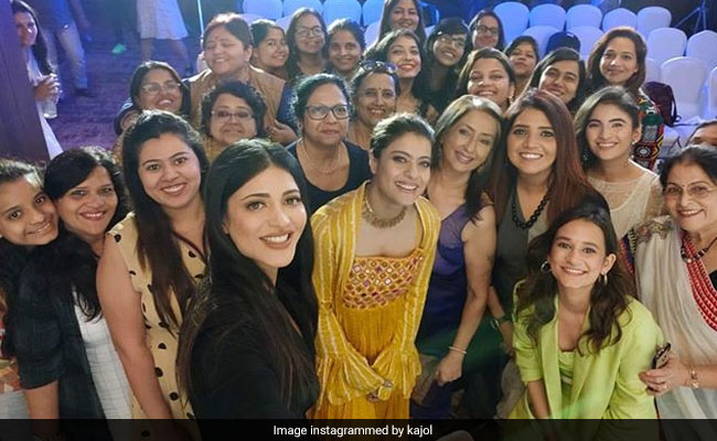 Inside <I>Devi</I> Screening With Kajol, Shruti Haasan And Their "Women's Club"