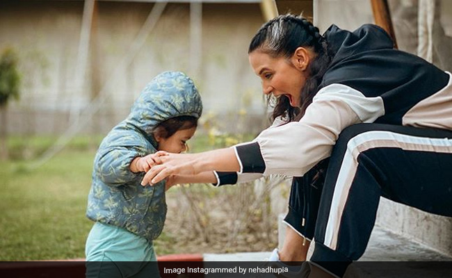 Neha Dhupia's Pic Of Daughter Mehr Is "What Actually Matters"