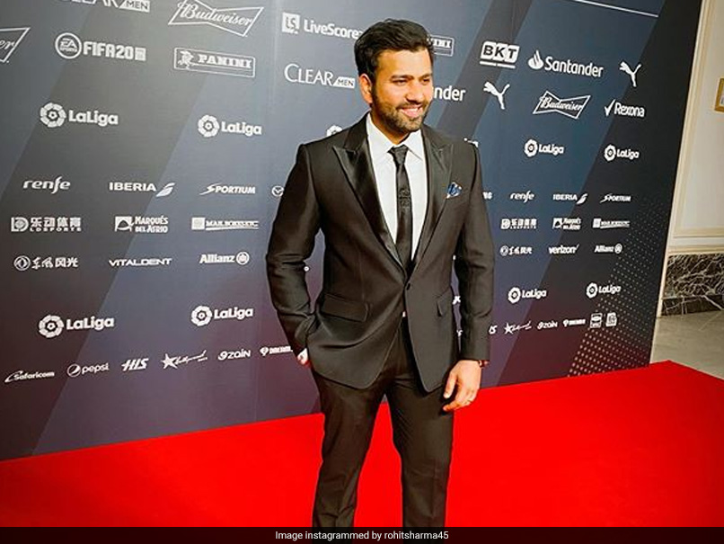 La Ligas Special Tweet As Rohit Sharma Reaches Madrid To Watch El Clasico