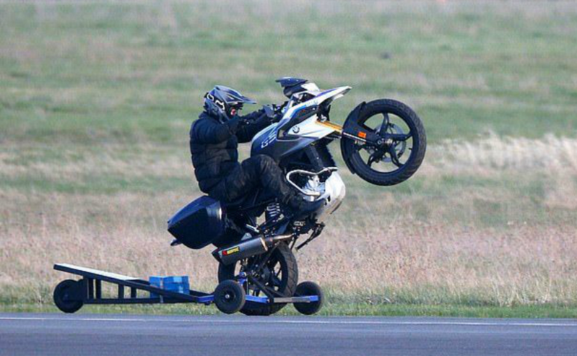 Tom Cruise Spotted Pulling Wheelies On BMW G 310 GS