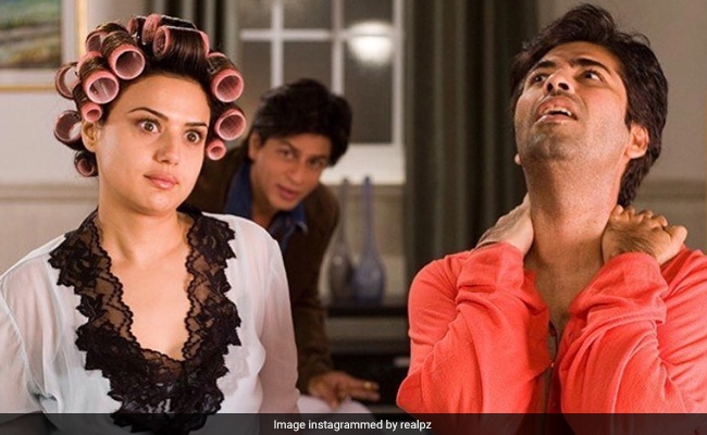 Everything About This Film Set Pic Of Preity Zinta, Shah Rukh Khan And Karan Johar Is ROFL