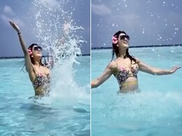 Urvashi Rautela समुद्र में पानी से खेलती नजर आईं, सोशल मीडिया पर Beach Video का तहलका Urvashi Rautela समुद्र में पानी से खेलती नजर आईं, सोशल मीडिया पर Beach Video का तहलका