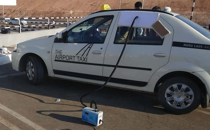 Coronavirus Pandemic: Meru Starts Sanitizing Cabs