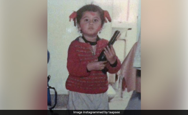 Taapsee Pannu's Throwback Pic Is A Reminder Of Her "Killer Instincts"