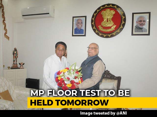 Madhya Pradesh Governor Asks Speaker To Hold Floor Test Tomorrow