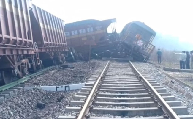 2 Cargo Trains Collide In Madhya Pradesh, 3 Dead