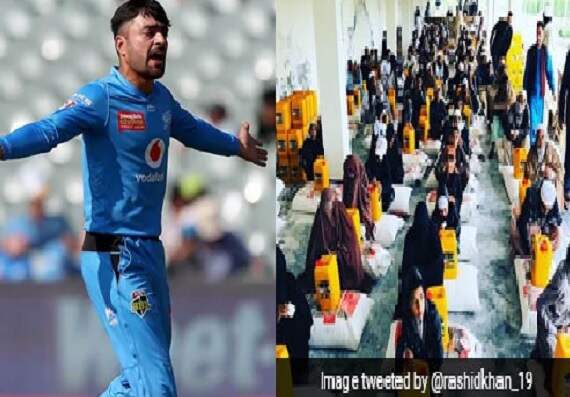Rashid khan offering help as the virus spreads in Afghanistan Rashid khan offering help as the virus spreads in Afghanistan