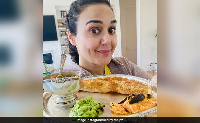 In Today's Special On Chef Preity Zinta's Menu - Masala Dosa