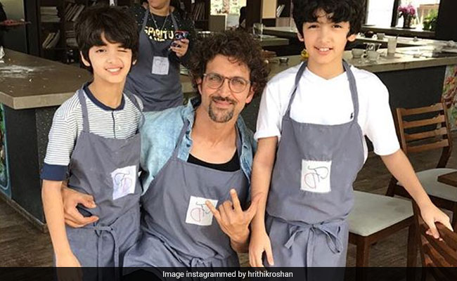 Hrithik Roshan "Couldn't Ask For A Better View" Other Than His Sons Hridhaan, Hrehaan