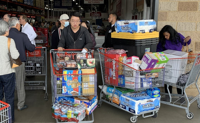 Toilet Rolls, Hand Sanitisers, Masks Fly Off Shelves Amid Coronavirus Fears