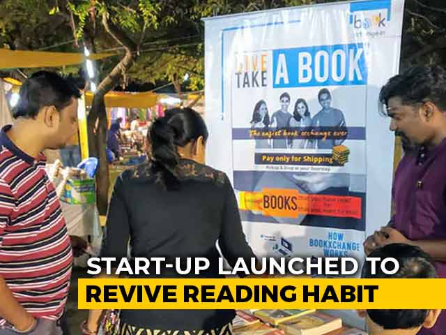 Give A Book, Take A Book - Chennai Start-Up's Bid To Revive Reading