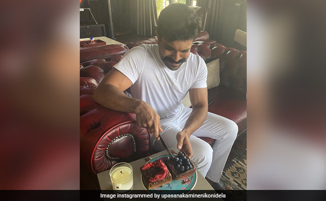 Inside Ram Charan's Birthday Celebrations With Wife Upasana. She Baked The Cake