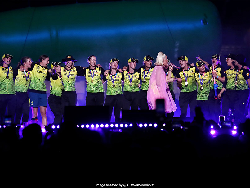 Watch: Australia Players Celebrate Women's T20 World Cup Win By Dancing On Stage With Katy Perry